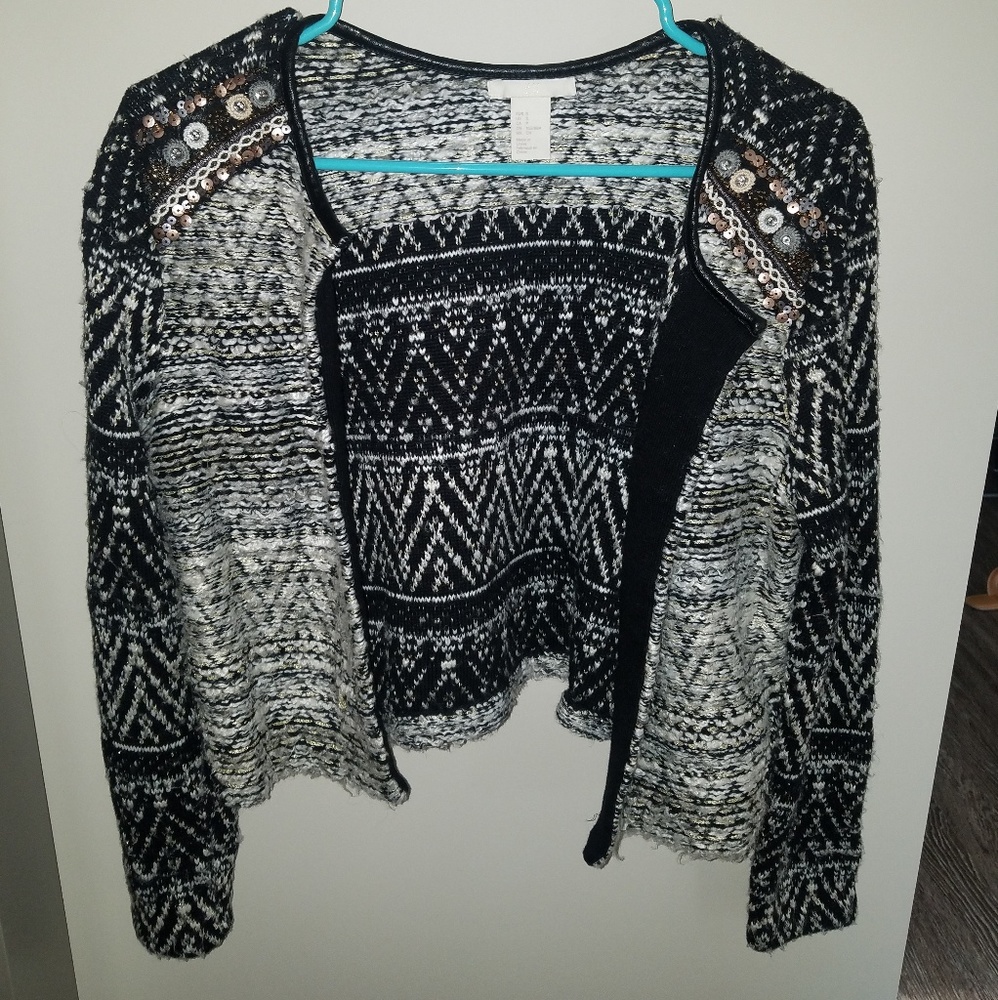 HM Sequin detail cardigan
